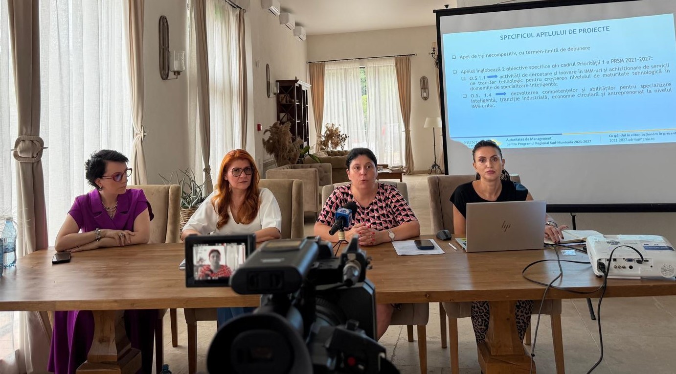 29 de milioane de euro pentru proiectele inovatoare ale IMM-urilor din Sud-Muntenia